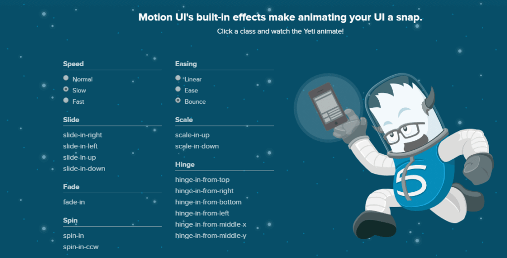 motion UI