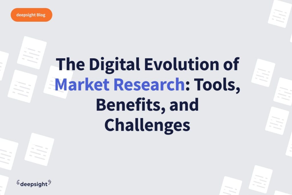 Evolution of Market Research