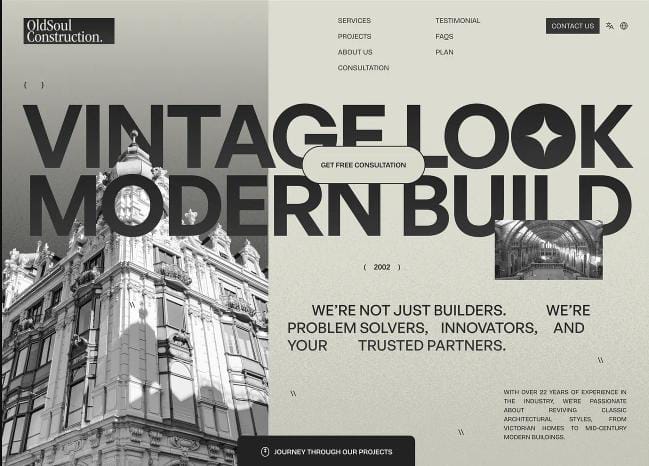 Web Design Aesthetics in Montreal: Retro, Nostalgic Styles, and Bold Typography