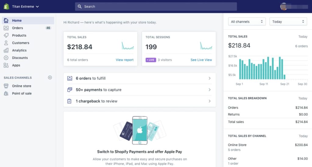 Wordpress vs shopify vs custom
