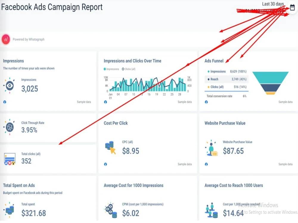 Facebook Campaign Ads Result - Bozng