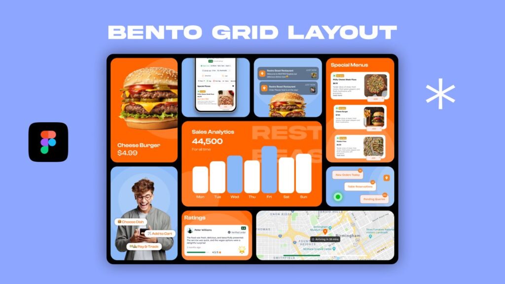 Bento Grid Layout - Bozng